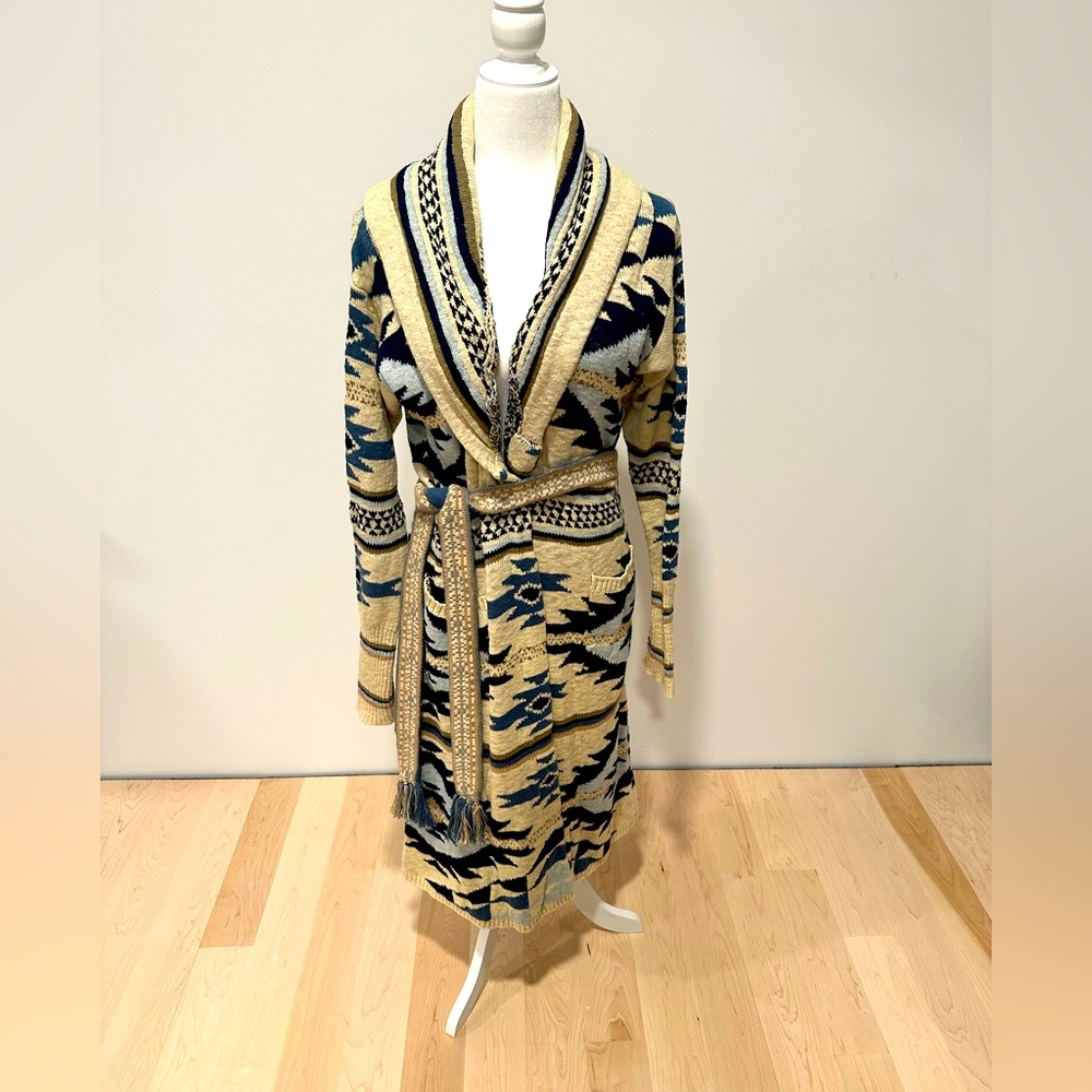 COPY - Faherty “Yellowstone River” long cardigan.  New with tags. Size L.